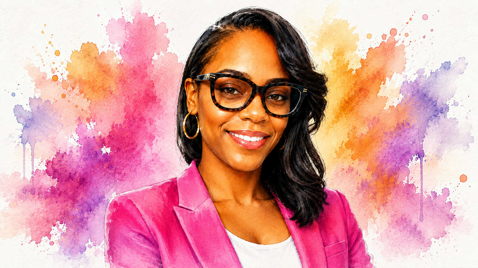Portrait of Ebony Brinson Founder and CEO of Woman of Many Trades Publishing House.