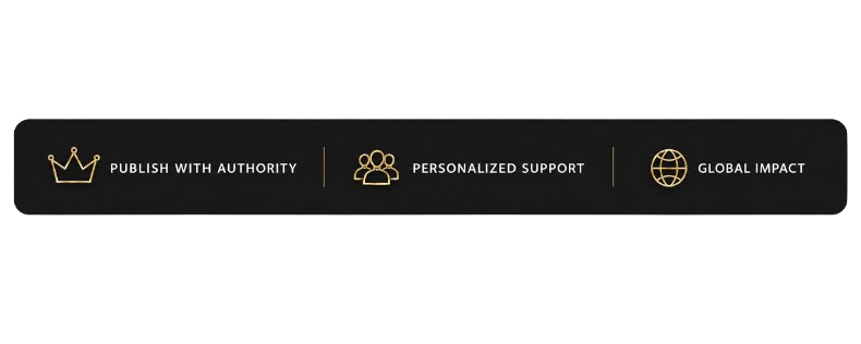 Publish with authority banner
